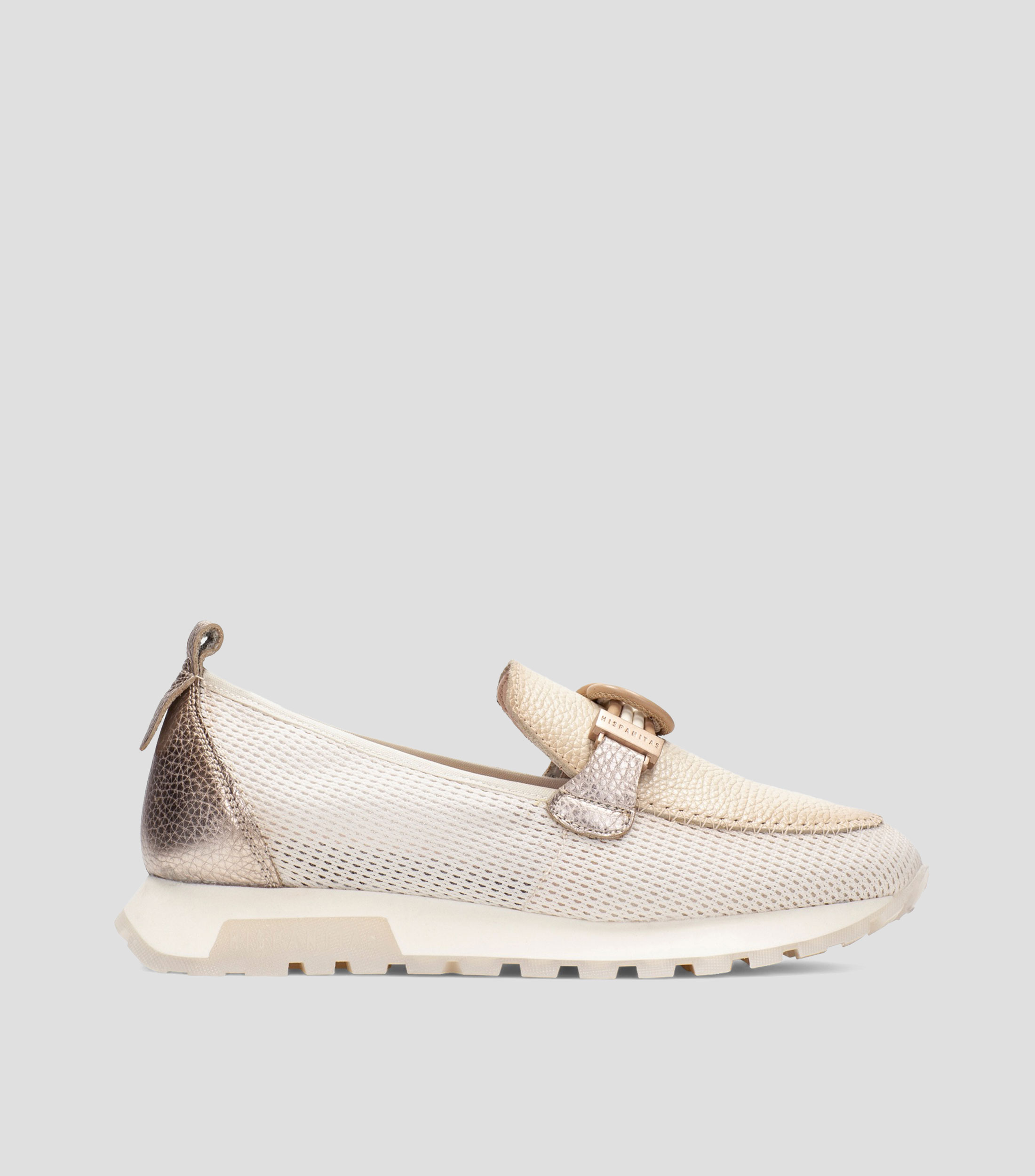 Mocasines en piel Mujer